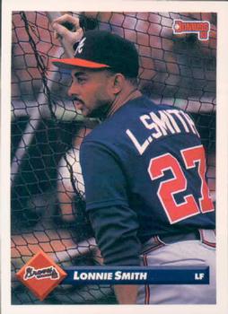1993 Donruss #658 Lonnie Smith Front