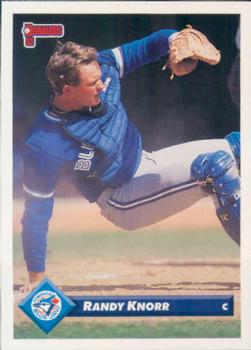 1993 Donruss #717 Randy Knorr Front