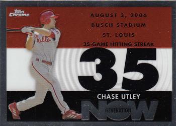 2007 Topps Chrome - Generation Now #GN209 Chase Utley Front