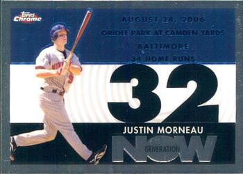 2007 Topps Chrome - Generation Now #GN214 Justin Morneau Front