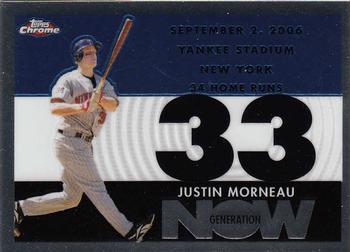 2007 Topps Chrome - Generation Now #GN215 Justin Morneau Front