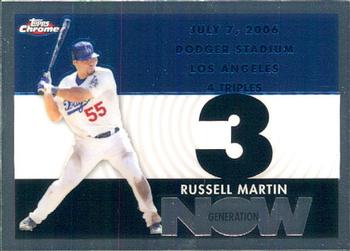 2007 Topps Chrome - Generation Now #GN281 Russell Martin Front
