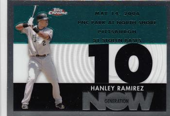2007 Topps Chrome - Generation Now #GN308 Hanley Ramirez Front