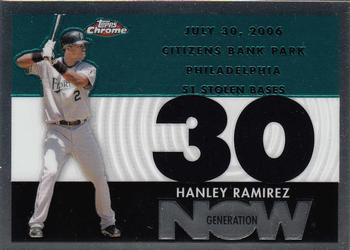2007 Topps Chrome - Generation Now #GN328 Hanley Ramirez Front