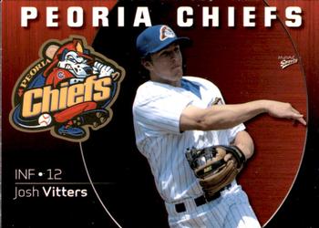 2009 MultiAd Peoria Chiefs #1 Josh Vitters Front
