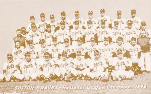 1980 Exhibit - Sepia #NNO 1948 National League Champions Front