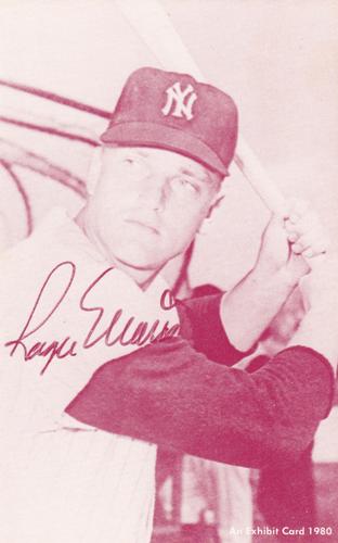 1980 Exhibit - Red #NNO Roger Maris Front