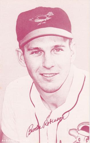 1980 Exhibit - Red #NNO Brooks Robinson Front