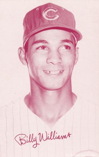 1980 Exhibit - Red #NNO Billy Williams Front