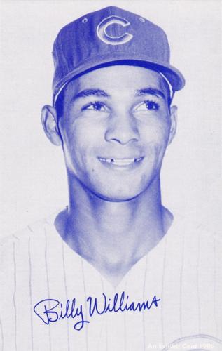 1980 Exhibit - Blue #NNO Billy Williams Front