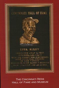 2002 Cincinnati Reds Hall of Fame and Museum Postcards #NNO Eppa Rixey Front