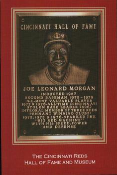 2002 Cincinnati Reds Hall of Fame and Museum Postcards #NNO Joe Morgan Front
