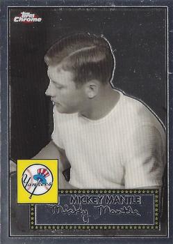 2007 Topps Chrome - Mickey Mantle Story #MMS2 Mickey Mantle Front