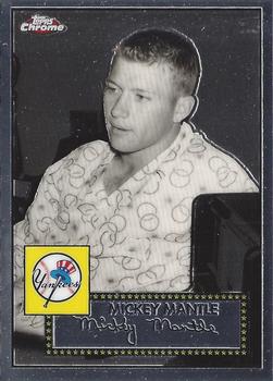 2007 Topps Chrome - Mickey Mantle Story #MMS3 Mickey Mantle Front