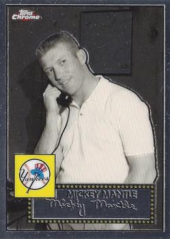 2007 Topps Chrome - Mickey Mantle Story #MMS4 Mickey Mantle Front