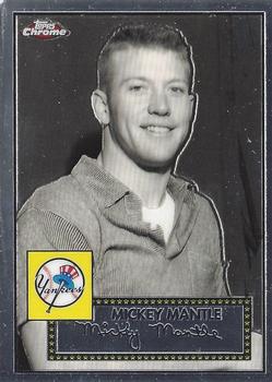 2007 Topps Chrome - Mickey Mantle Story #MMS5 Mickey Mantle Front