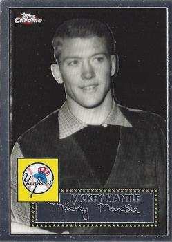 2007 Topps Chrome - Mickey Mantle Story #MMS7 Mickey Mantle Front