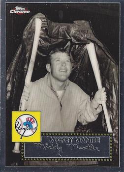 2007 Topps Chrome - Mickey Mantle Story #MMS8 Mickey Mantle Front