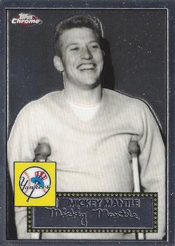 2007 Topps Chrome - Mickey Mantle Story #MMS9 Mickey Mantle Front