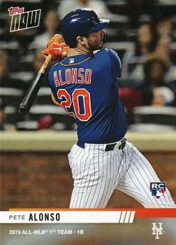 2019 Topps Now All-MLB 1st Team #1T-2 Pete Alonso Front