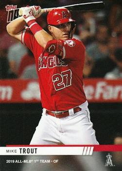 2019 Topps Now All-MLB 1st Team #1T-6 Mike Trout Front