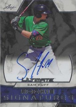 2019 Leaf Ultimate - Rookie Signatures #RS-SH1 Sam Huff Front