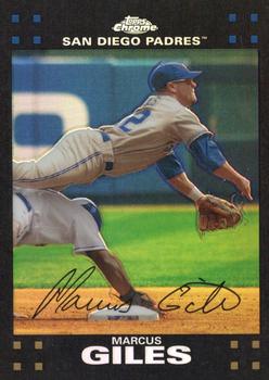 2007 Topps Chrome - Refractors #50 Marcus Giles Front