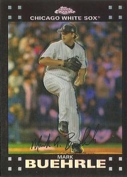 2007 Topps Chrome - Refractors #77 Mark Buehrle Front
