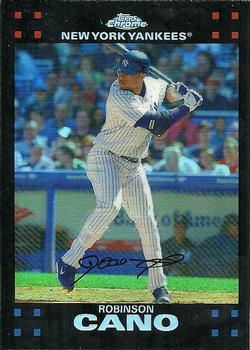 2007 Topps Chrome - Refractors #100 Robinson Cano Front