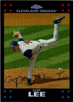 2007 Topps Chrome - Refractors #144 Cliff Lee Front