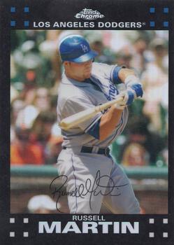 2007 Topps Chrome - Refractors #193 Russell Martin Front