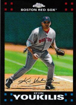 2007 Topps Chrome - Refractors #202 Kevin Youkilis Front