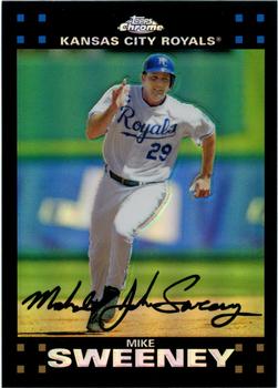 2007 Topps Chrome - Refractors #245 Mike Sweeney Front
