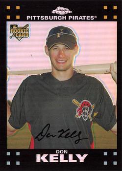 2007 Topps Chrome - Refractors #296 Don Kelly Front