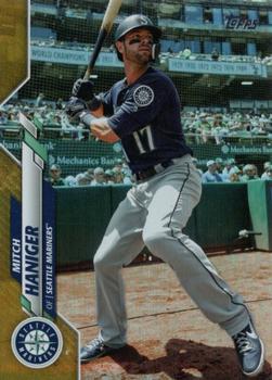 2020 Topps - Gold Foil #45 Mitch Haniger Front