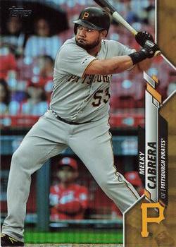 2020 Topps - Gold Foil #313 Melky Cabrera Front
