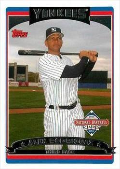 2006 National Baseball Card Day #7 Alex Rodriguez Front