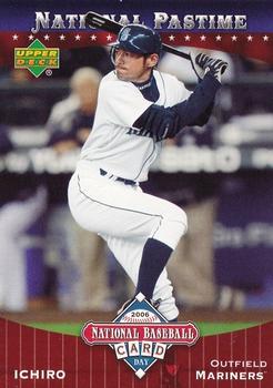 2006 National Baseball Card Day - Upper Deck National Pastime #NP-IS Ichiro Front