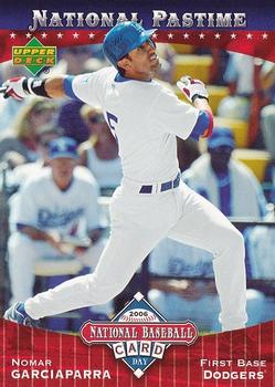2006 National Baseball Card Day - Upper Deck National Pastime #NP-NG Nomar Garciaparra Front