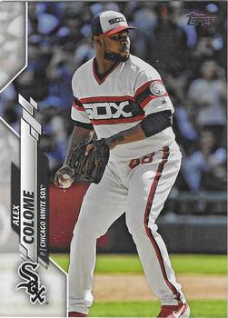 2020 Topps - Advanced Stat #93 Alex Colome Front