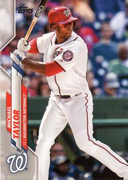 2020 Topps - Advanced Stat #581 Michael Taylor Front