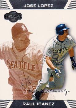 2007 Topps Co-Signers - Bronze #43 Raul Ibanez / Jose Lopez Front