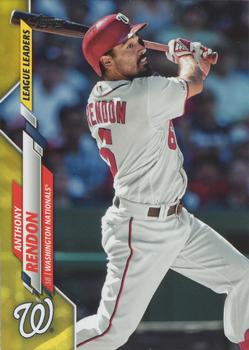 2020 Topps - Yellow #11 Anthony Rendon Front