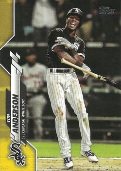 2020 Topps - Yellow #28 Tim Anderson Front