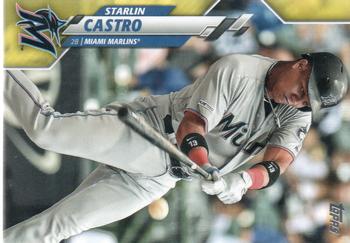 2020 Topps - Yellow #29 Starlin Castro Front
