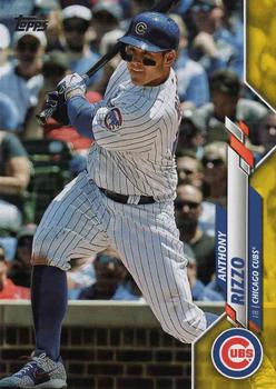 2020 Topps - Yellow #51 Anthony Rizzo Front