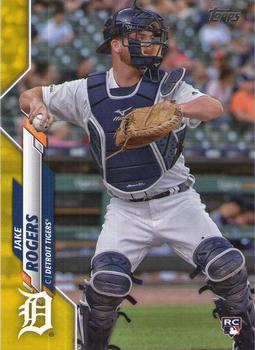 2020 Topps - Yellow #147 Jake Rogers Front