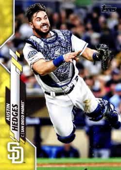 2020 Topps - Yellow #320 Austin Hedges Front