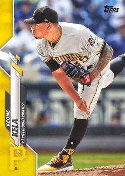 2020 Topps - Yellow #394 Keone Kela Front