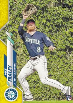 2020 Topps - Yellow #401 Jake Fraley Front